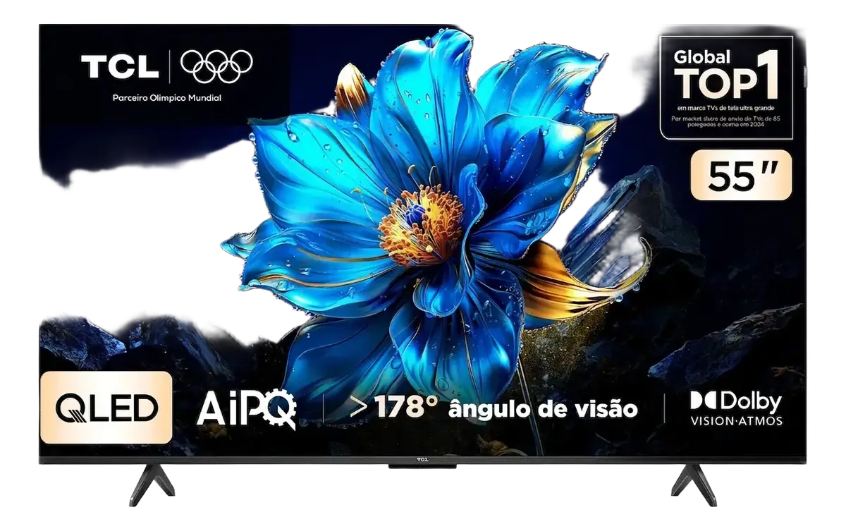 Smart TV TCL 55" QLED 4K